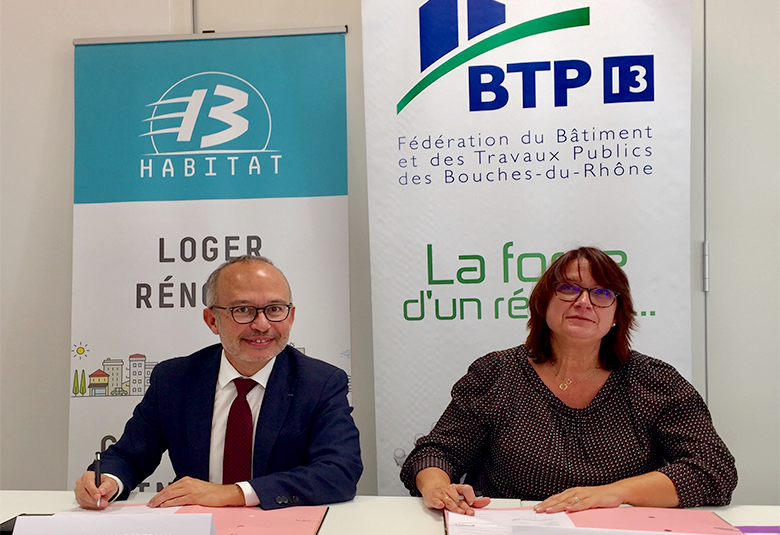 13 Habitat renforce la sécurité sur ses chantiers avec la fédération du BTP